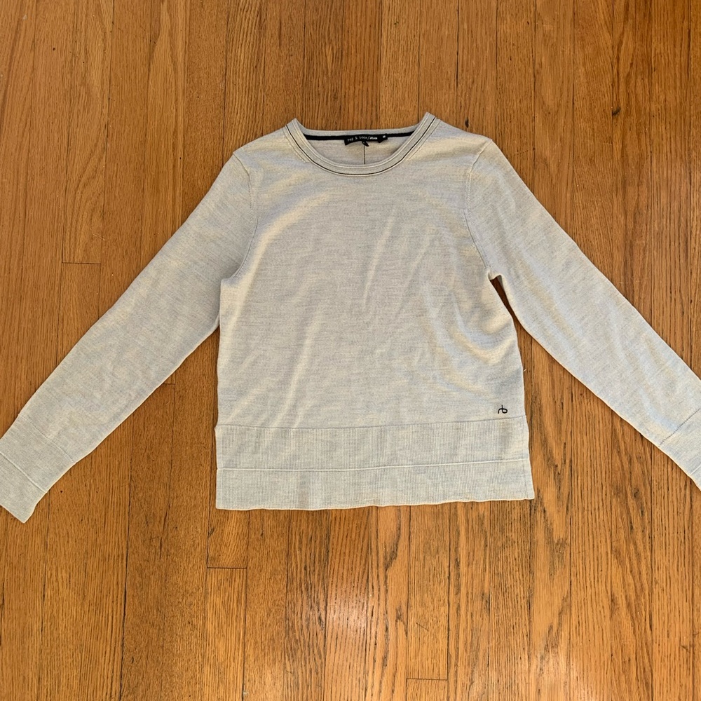 Rag & Bone Merino Crew Neck Sweater